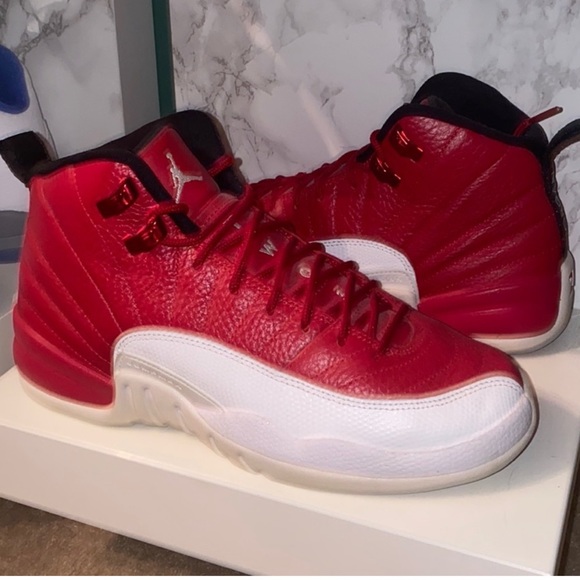 Jordan 12 Gym Red GS (8 W , 6.5 Y) - Picture 1 of 4